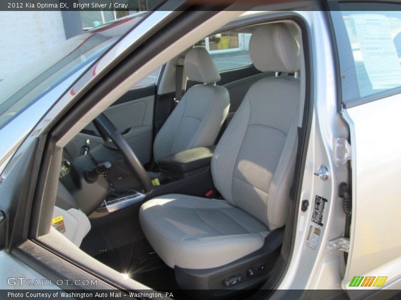 Bright Silver / Gray 2012 Kia Optima EX