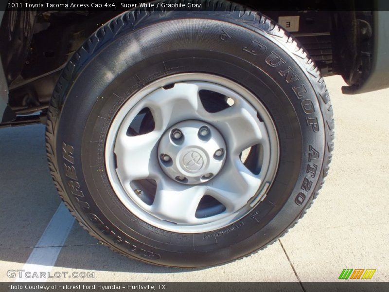 Super White / Graphite Gray 2011 Toyota Tacoma Access Cab 4x4