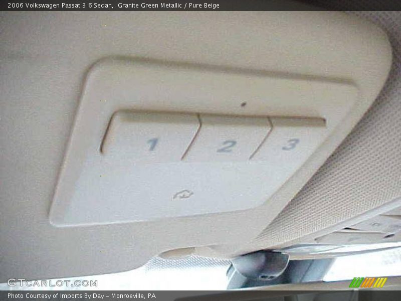 Granite Green Metallic / Pure Beige 2006 Volkswagen Passat 3.6 Sedan