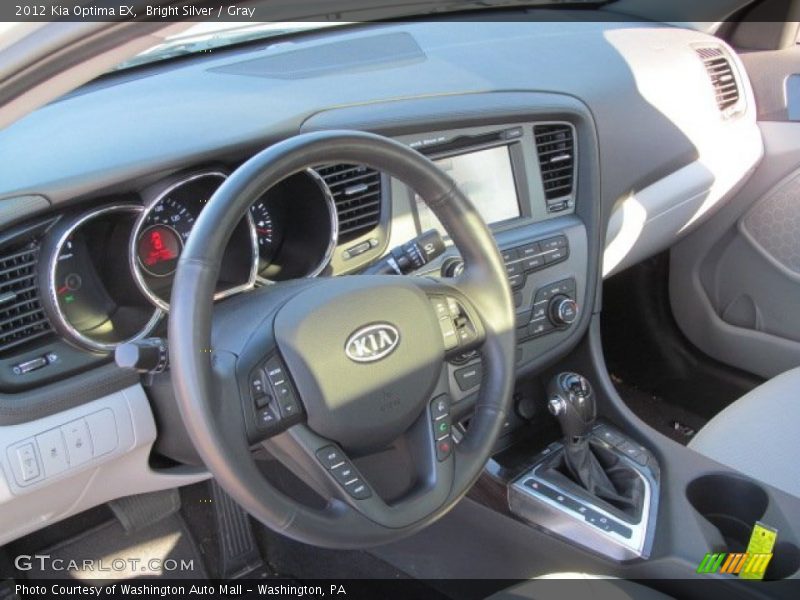Bright Silver / Gray 2012 Kia Optima EX