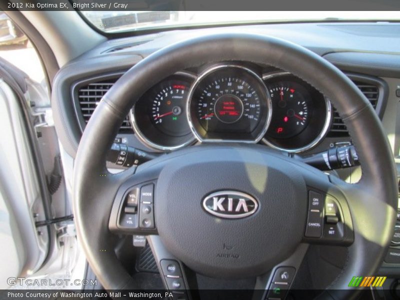 Bright Silver / Gray 2012 Kia Optima EX