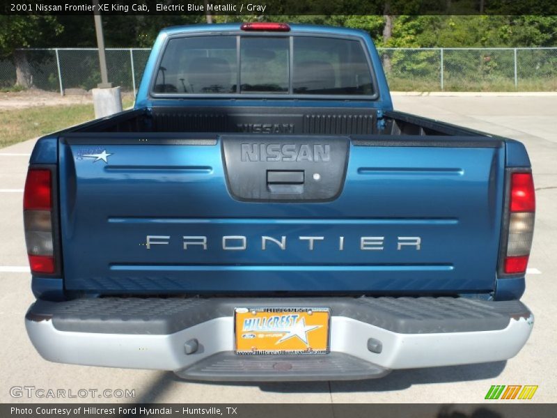 Electric Blue Metallic / Gray 2001 Nissan Frontier XE King Cab
