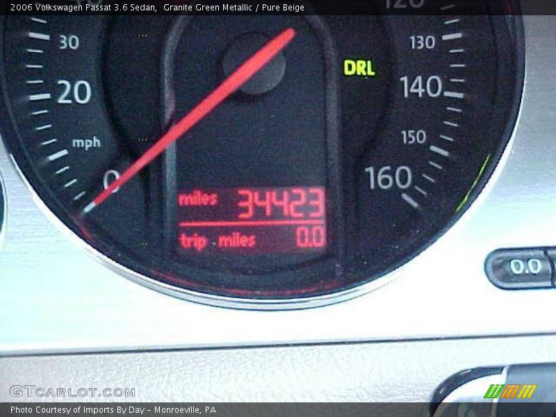 Granite Green Metallic / Pure Beige 2006 Volkswagen Passat 3.6 Sedan