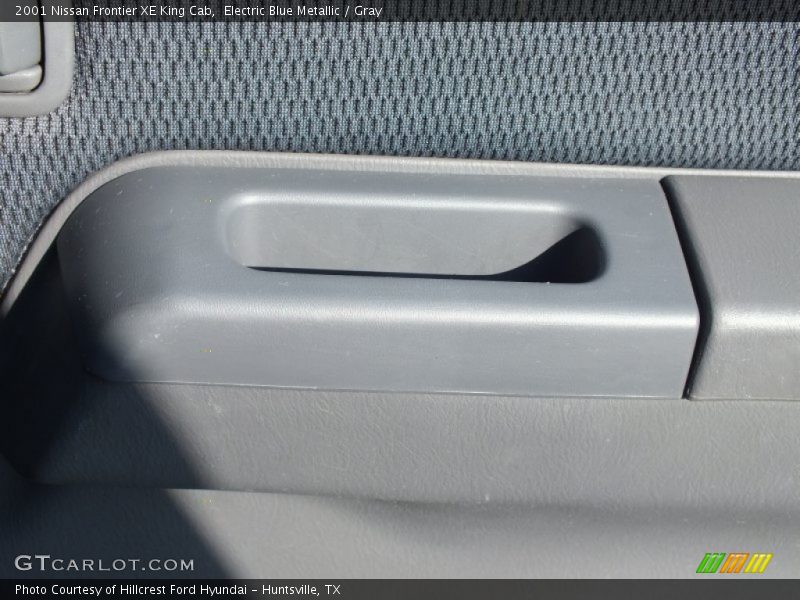Electric Blue Metallic / Gray 2001 Nissan Frontier XE King Cab