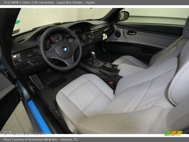 Liquid Blue Metallic / Oyster 2013 BMW 3 Series 328i Convertible