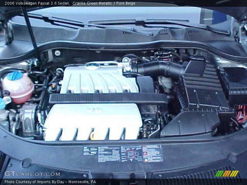 Granite Green Metallic / Pure Beige 2006 Volkswagen Passat 3.6 Sedan