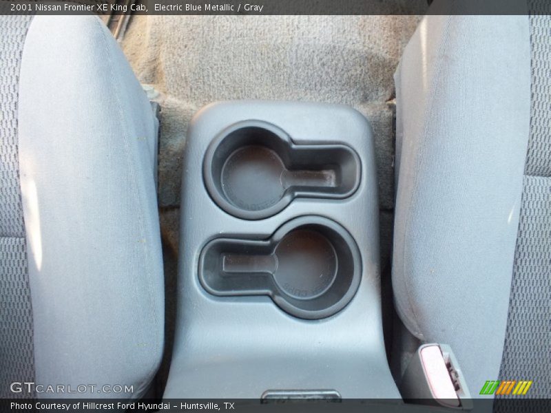 Electric Blue Metallic / Gray 2001 Nissan Frontier XE King Cab