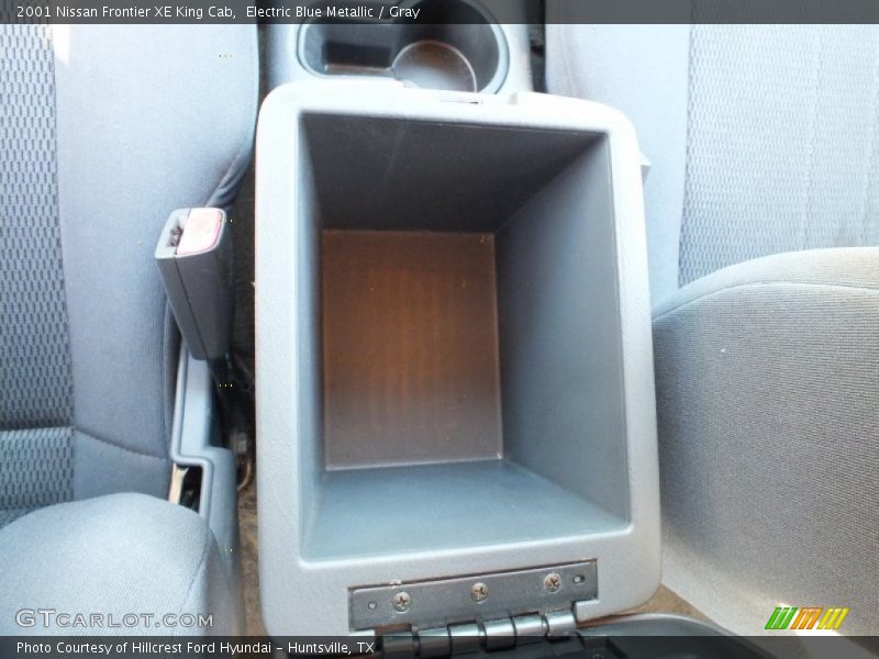 Electric Blue Metallic / Gray 2001 Nissan Frontier XE King Cab