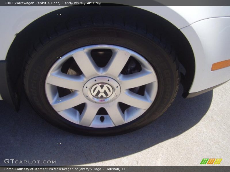 Candy White / Art Grey 2007 Volkswagen Rabbit 4 Door