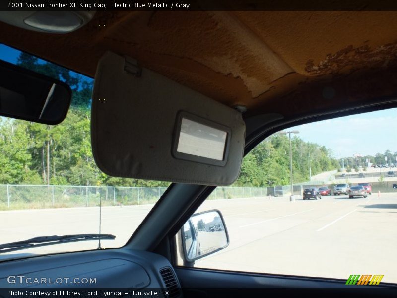 Electric Blue Metallic / Gray 2001 Nissan Frontier XE King Cab