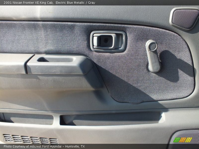 Electric Blue Metallic / Gray 2001 Nissan Frontier XE King Cab