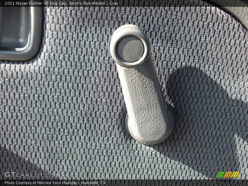 Electric Blue Metallic / Gray 2001 Nissan Frontier XE King Cab