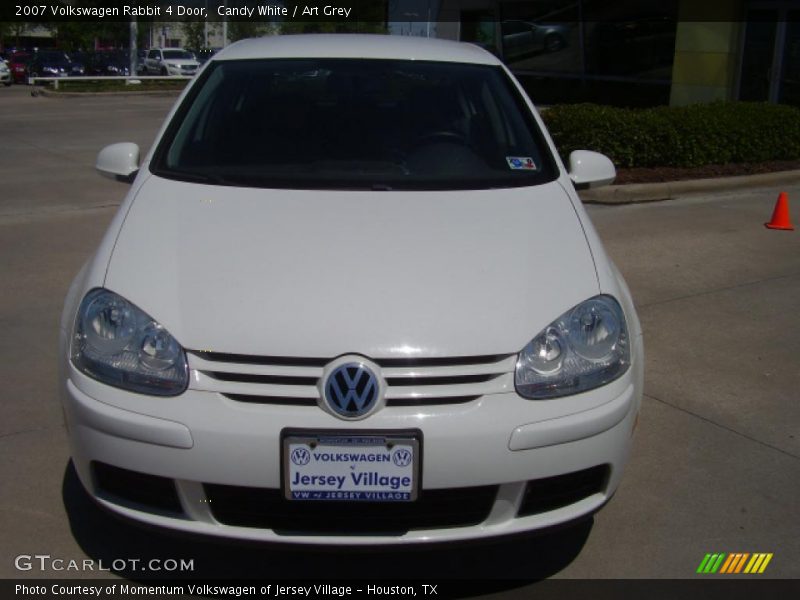 Candy White / Art Grey 2007 Volkswagen Rabbit 4 Door