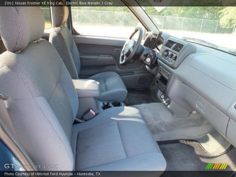 2001 Frontier XE King Cab Gray Interior