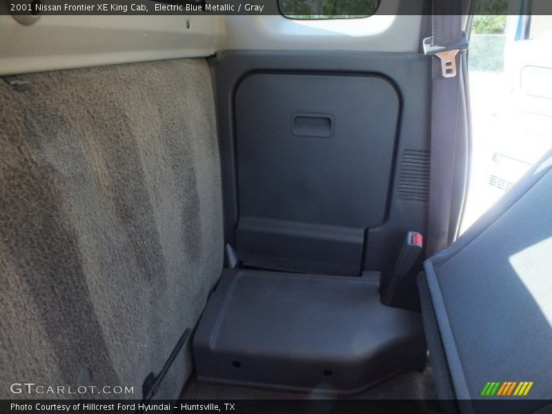 Electric Blue Metallic / Gray 2001 Nissan Frontier XE King Cab