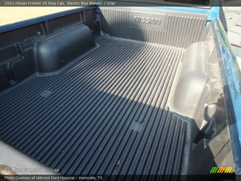 Electric Blue Metallic / Gray 2001 Nissan Frontier XE King Cab