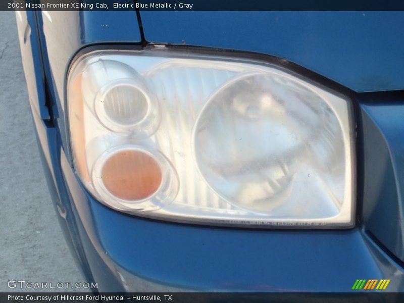 Electric Blue Metallic / Gray 2001 Nissan Frontier XE King Cab