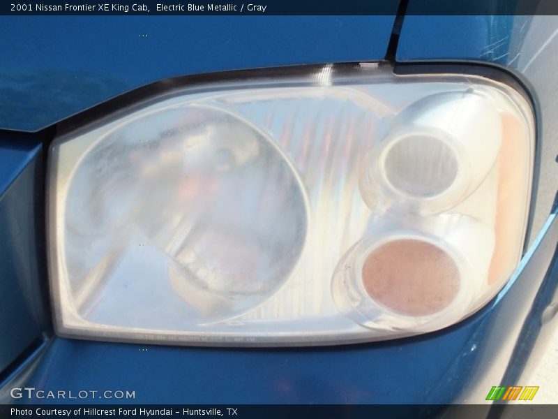 Electric Blue Metallic / Gray 2001 Nissan Frontier XE King Cab