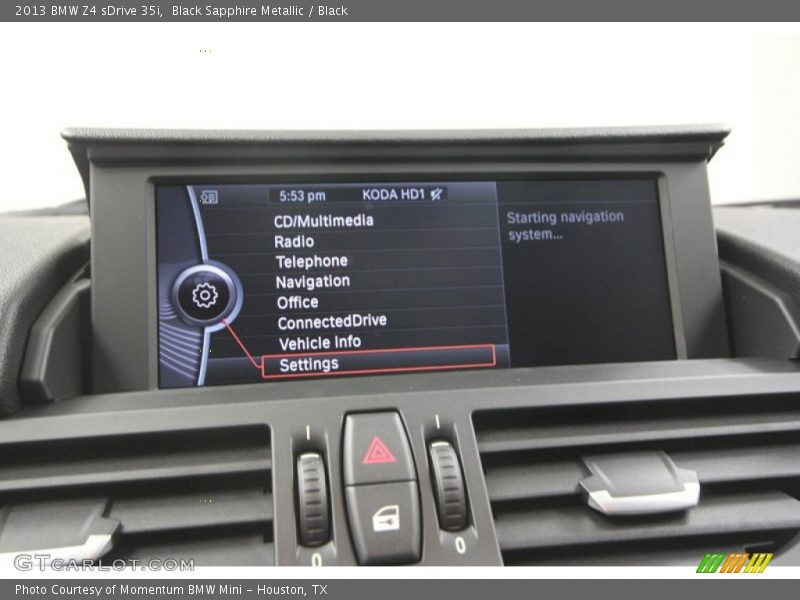 Black Sapphire Metallic / Black 2013 BMW Z4 sDrive 35i