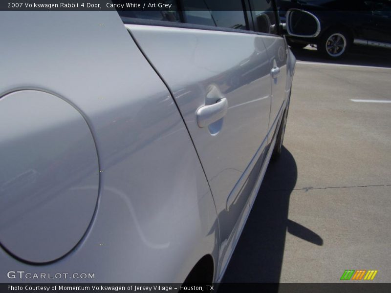 Candy White / Art Grey 2007 Volkswagen Rabbit 4 Door