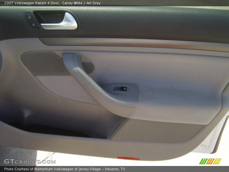 Candy White / Art Grey 2007 Volkswagen Rabbit 4 Door