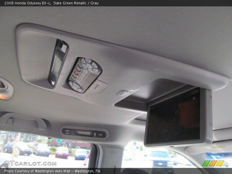 Slate Green Metallic / Gray 2008 Honda Odyssey EX-L