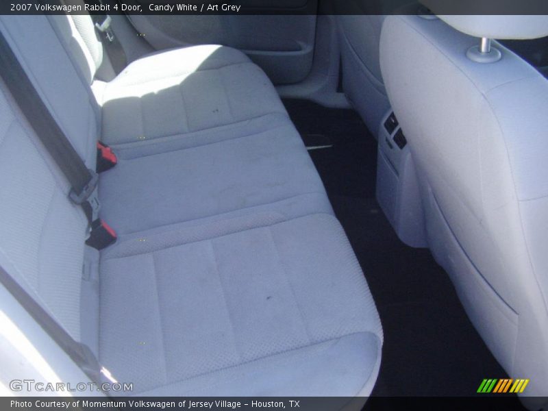 Candy White / Art Grey 2007 Volkswagen Rabbit 4 Door