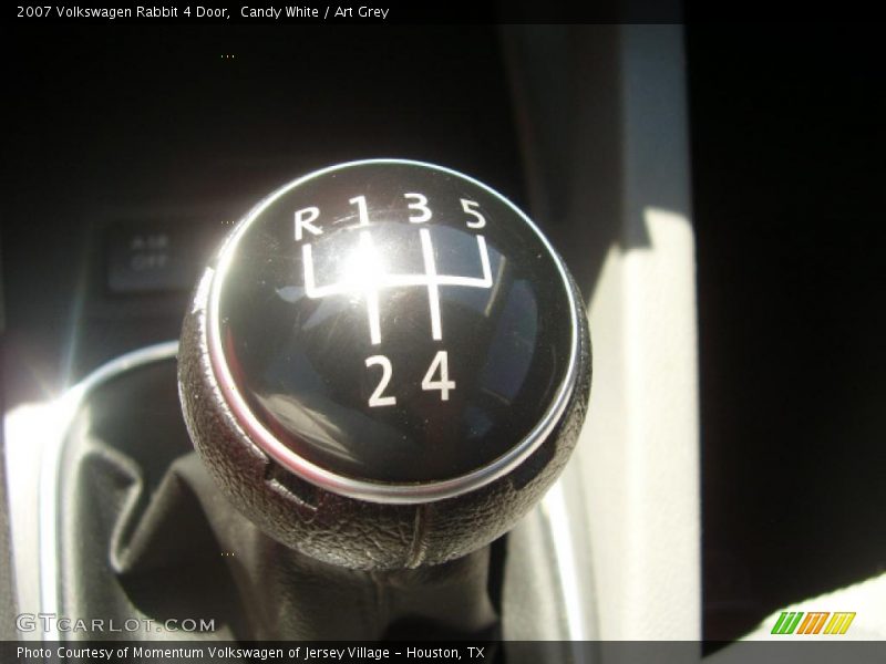 Candy White / Art Grey 2007 Volkswagen Rabbit 4 Door