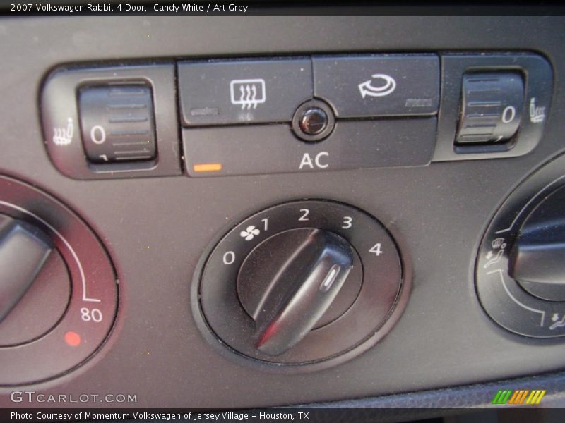 Candy White / Art Grey 2007 Volkswagen Rabbit 4 Door