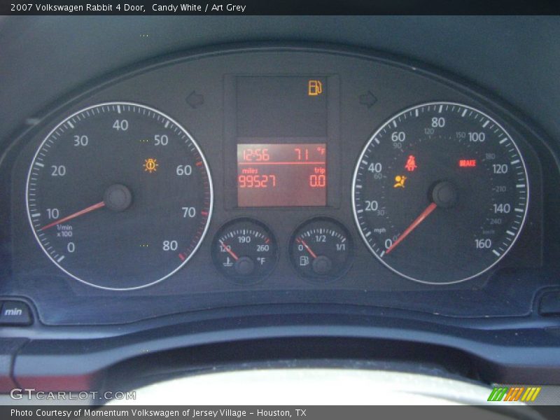 Candy White / Art Grey 2007 Volkswagen Rabbit 4 Door