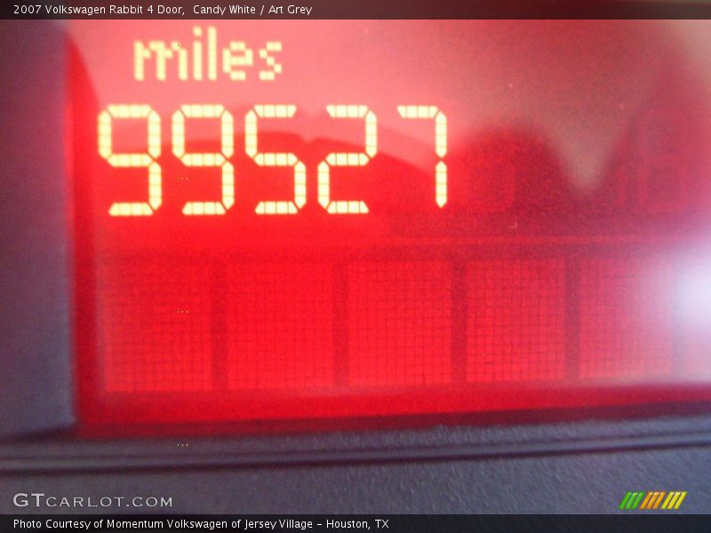 Candy White / Art Grey 2007 Volkswagen Rabbit 4 Door