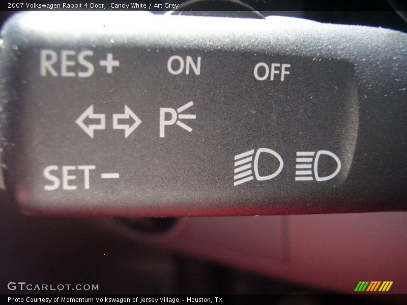 Candy White / Art Grey 2007 Volkswagen Rabbit 4 Door