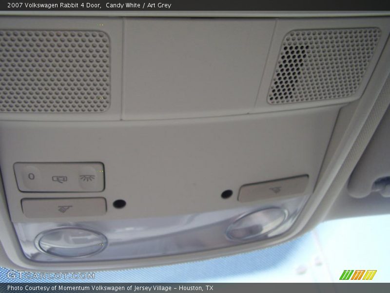 Candy White / Art Grey 2007 Volkswagen Rabbit 4 Door