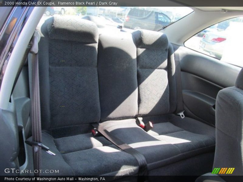 Flamenco Black Pearl / Dark Gray 2000 Honda Civic EX Coupe