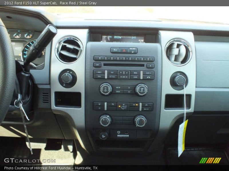 Race Red / Steel Gray 2012 Ford F150 XLT SuperCab