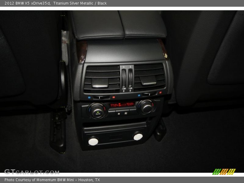 Titanium Silver Metallic / Black 2012 BMW X5 xDrive35d