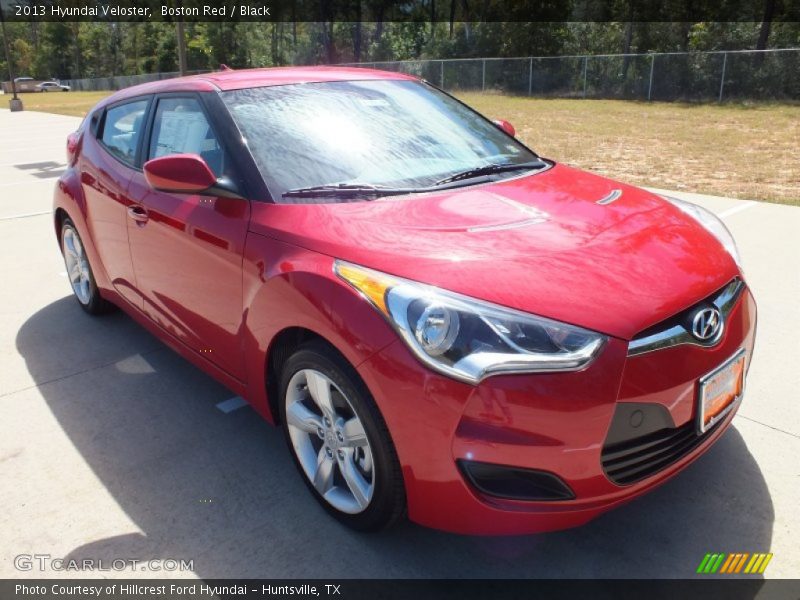 Boston Red / Black 2013 Hyundai Veloster