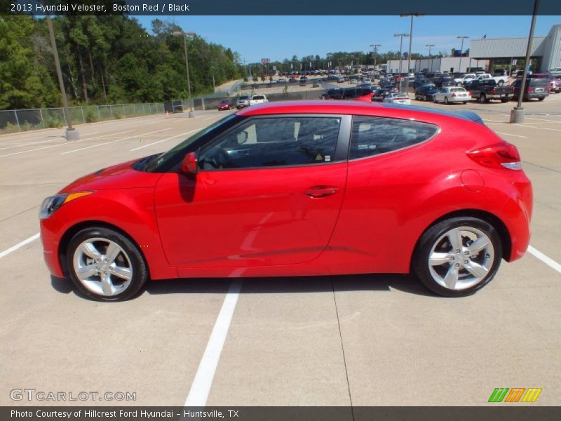 Boston Red / Black 2013 Hyundai Veloster