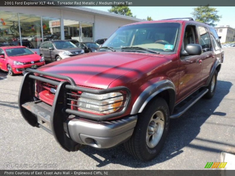 Toreador Red Metallic / Medium Prairie Tan 2001 Ford Explorer XLT 4x4