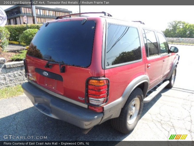 Toreador Red Metallic / Medium Prairie Tan 2001 Ford Explorer XLT 4x4