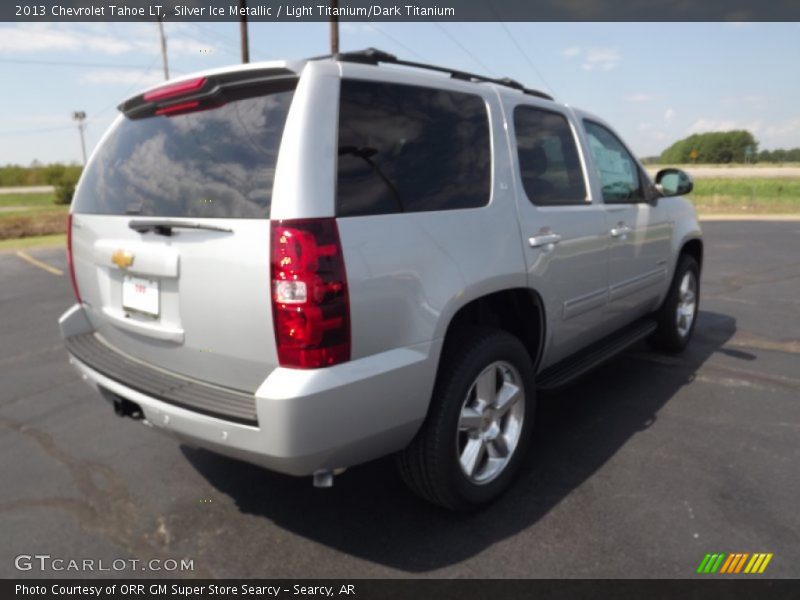Silver Ice Metallic / Light Titanium/Dark Titanium 2013 Chevrolet Tahoe LT