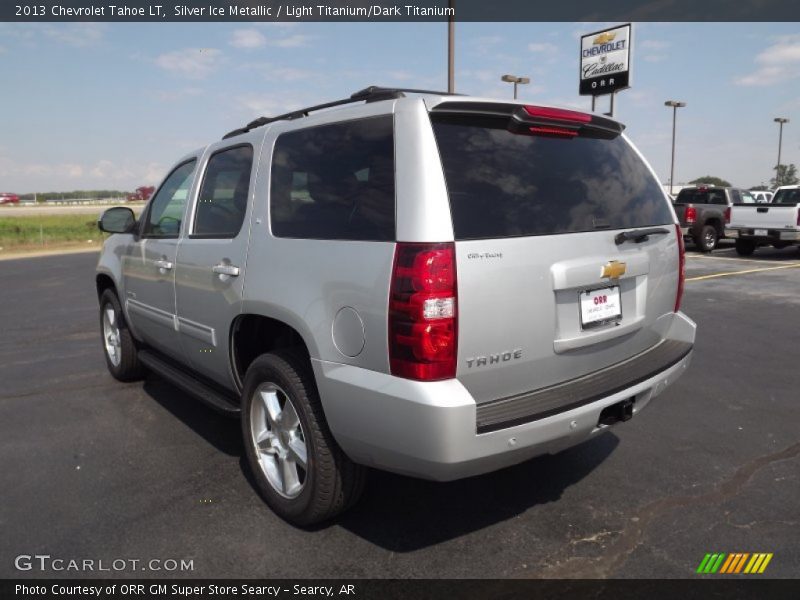 Silver Ice Metallic / Light Titanium/Dark Titanium 2013 Chevrolet Tahoe LT