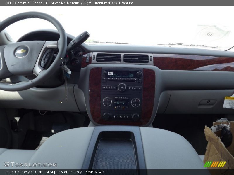 Silver Ice Metallic / Light Titanium/Dark Titanium 2013 Chevrolet Tahoe LT