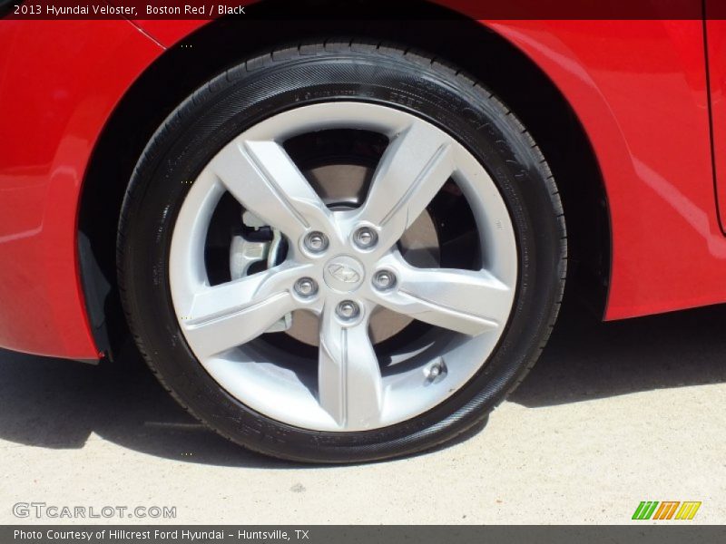 Boston Red / Black 2013 Hyundai Veloster