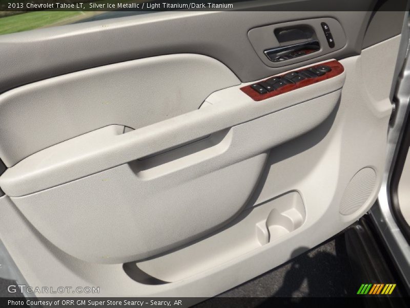 Silver Ice Metallic / Light Titanium/Dark Titanium 2013 Chevrolet Tahoe LT