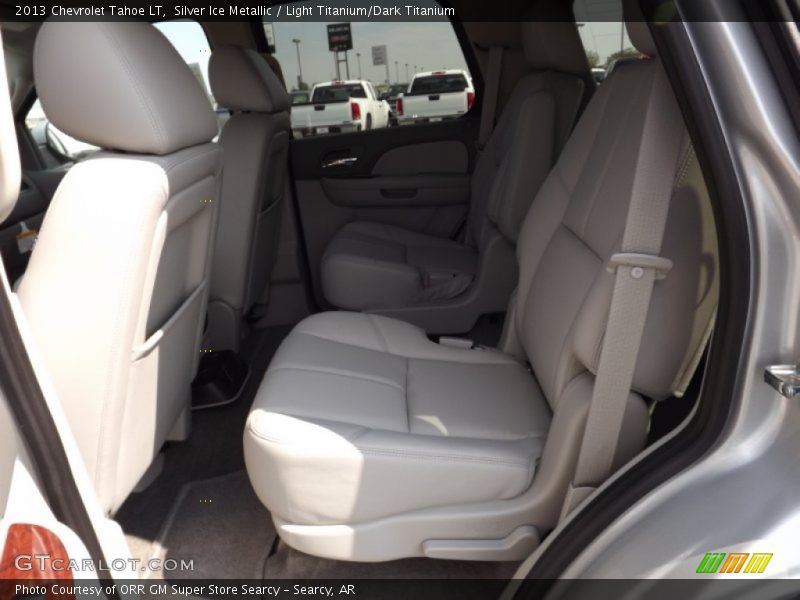 Silver Ice Metallic / Light Titanium/Dark Titanium 2013 Chevrolet Tahoe LT
