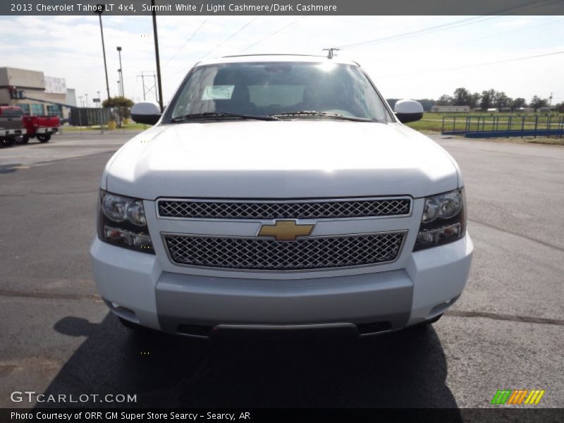 Summit White / Light Cashmere/Dark Cashmere 2013 Chevrolet Tahoe LT 4x4