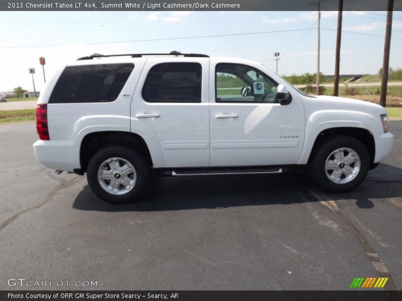 Summit White / Light Cashmere/Dark Cashmere 2013 Chevrolet Tahoe LT 4x4