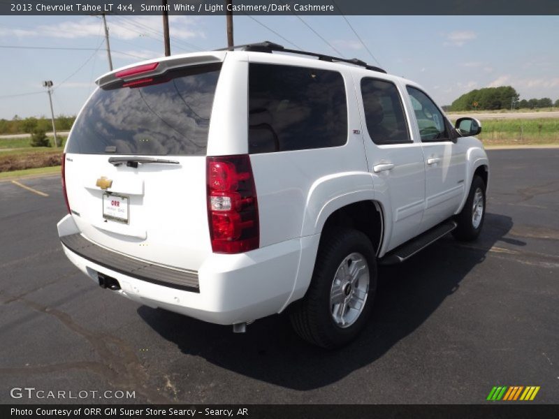 Summit White / Light Cashmere/Dark Cashmere 2013 Chevrolet Tahoe LT 4x4