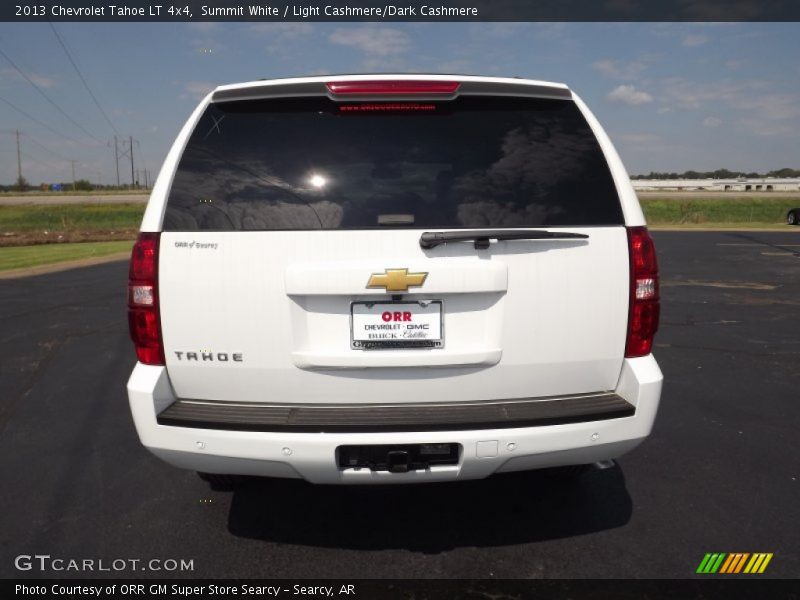 Summit White / Light Cashmere/Dark Cashmere 2013 Chevrolet Tahoe LT 4x4